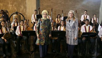 Posebna glasbena predstava za prvo damo Erdoğan v Venezueli