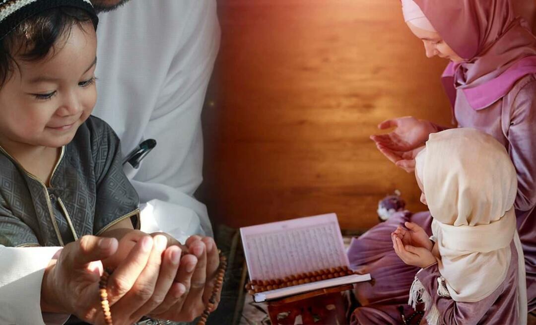 Kako preživeti ramadan z otroki? Nasveti za ramazanske cilje z vašimi otroki...