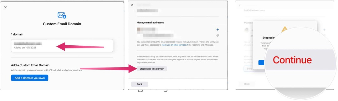 Kako uporabljati e -poštne domene po meri z pošto iCloud