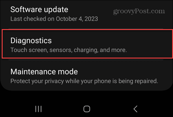 preverite stanje baterije v sistemu Android