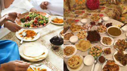 Nasveti za pripravo tabele iftar in sahur