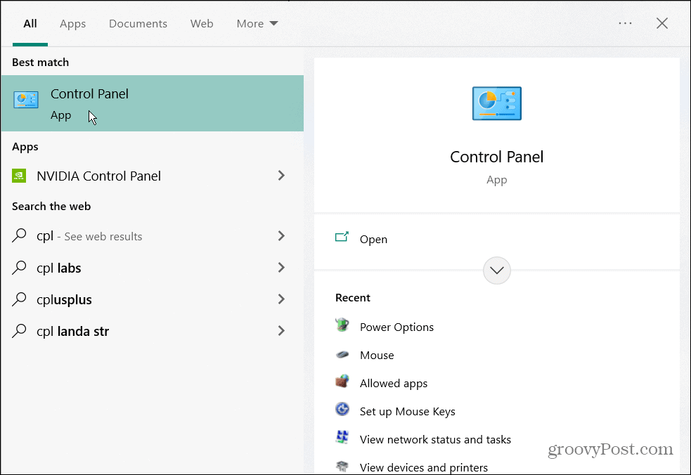 zaprite prenosni računalnik in uporabite monitor v sistemu Windows 