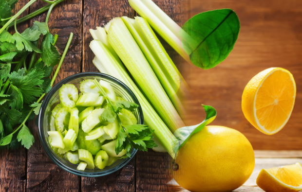 Metoda gorenja maščob z zeleno in limono