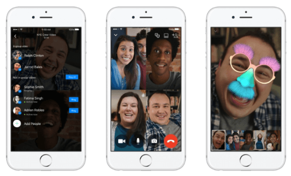 Facebook Messenger uvaja funkcijo skupinskega video klepeta v sistemih Android, iOS in spletu.