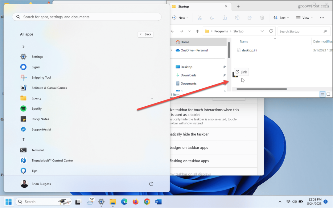 Kako narediti, da Windows 11 ob zagonu odpre lepljive opombe