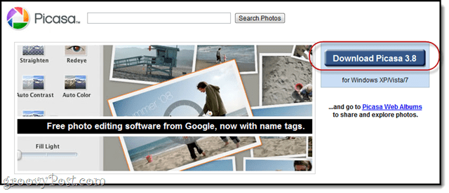Kako ustvariti velikost velikosti fotografij s storitvijo Google Picasa