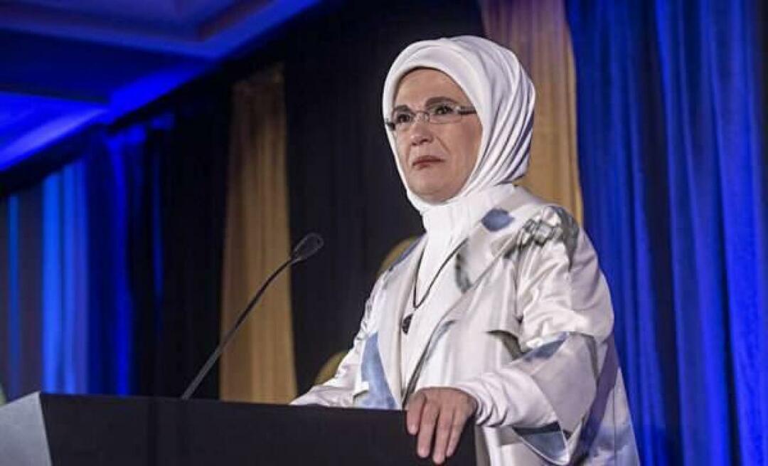 Hvala Emine Erdoğan za zero waste darilo Little Atahan