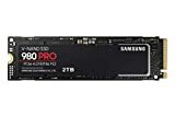 SAMSUNG 980 PRO SSD 2TB PCIe NVMe Gen 4 Gaming M.2 Notranja pomnilniška kartica SSD, največja hitrost, termični nadzor, MZ-V8P2T0B