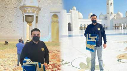  CZN Burak je molil v mošeji Sheikh Zayid v Dubaju! Kdo je CZN Burak?