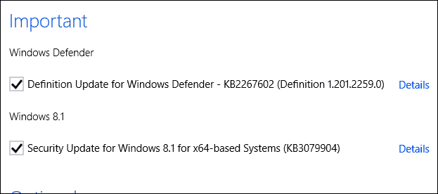Microsoft izdal posodobitev varnostne posodobitve KB3079904