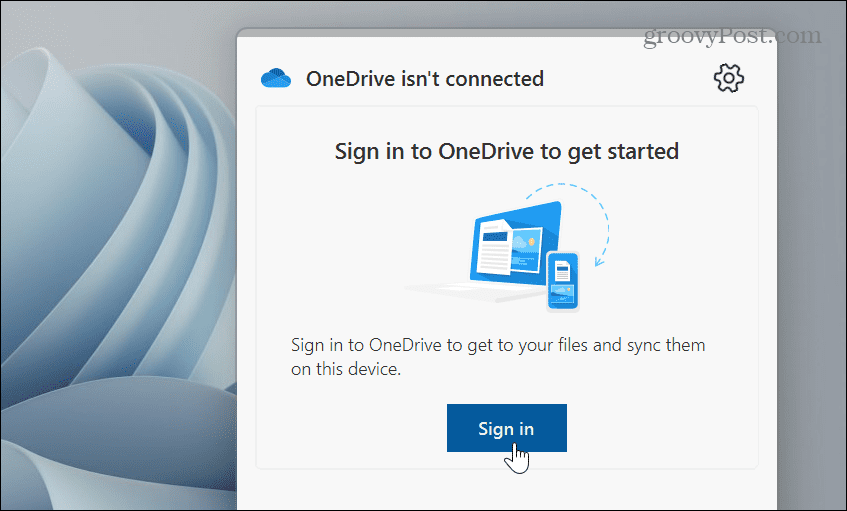 Onemogočite OneDrive v sistemu Windows 11