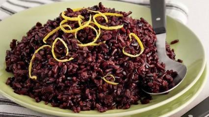 Kaj je črni riž in kako narediti pilaf iz črnega riža? Tehnike kuhanja črnega riža