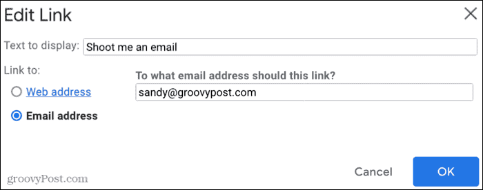 Vnesite e -poštni naslov