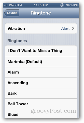 Uporabite Ringtone iPhone 3 po meri