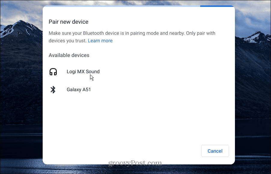 Zvok ne deluje na Chromebooku