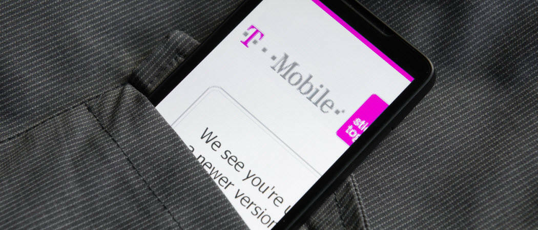 Kako skriti uporabo podatkov in pridobiti resnično "neomejeno" povezovanje s T-Mobile
