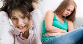 Kaj je PMS predmenstrualni sindrom? Kakšni so simptomi PMS? Kako se zdravi PMS depresija? 