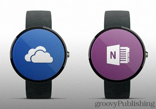 Aplikacije za produktivnost Microsofta za Apple Watch in Android Wear