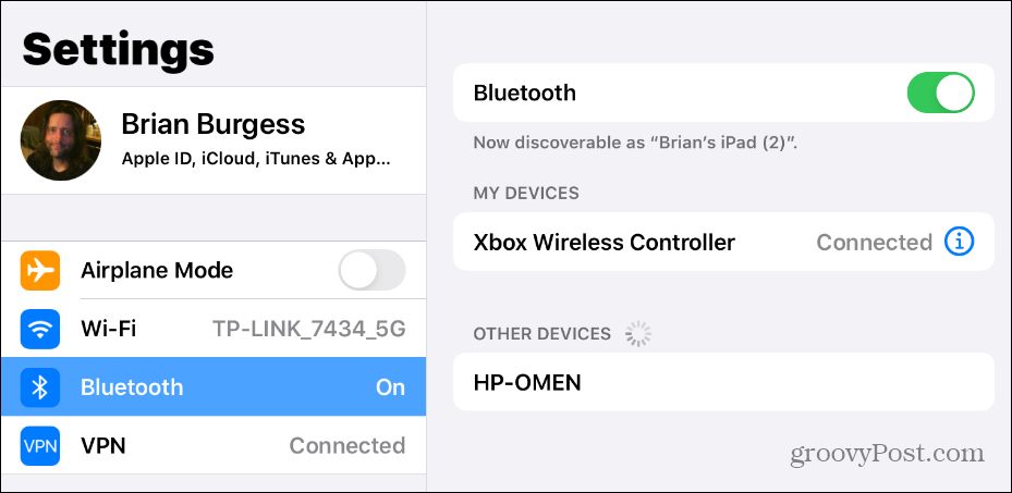 Krmilnik Bluetooth iPad Xbox