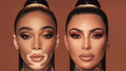 Kim Kardashian in Winnie Harlow sta postala oglaševalska obraza v istem kadru!