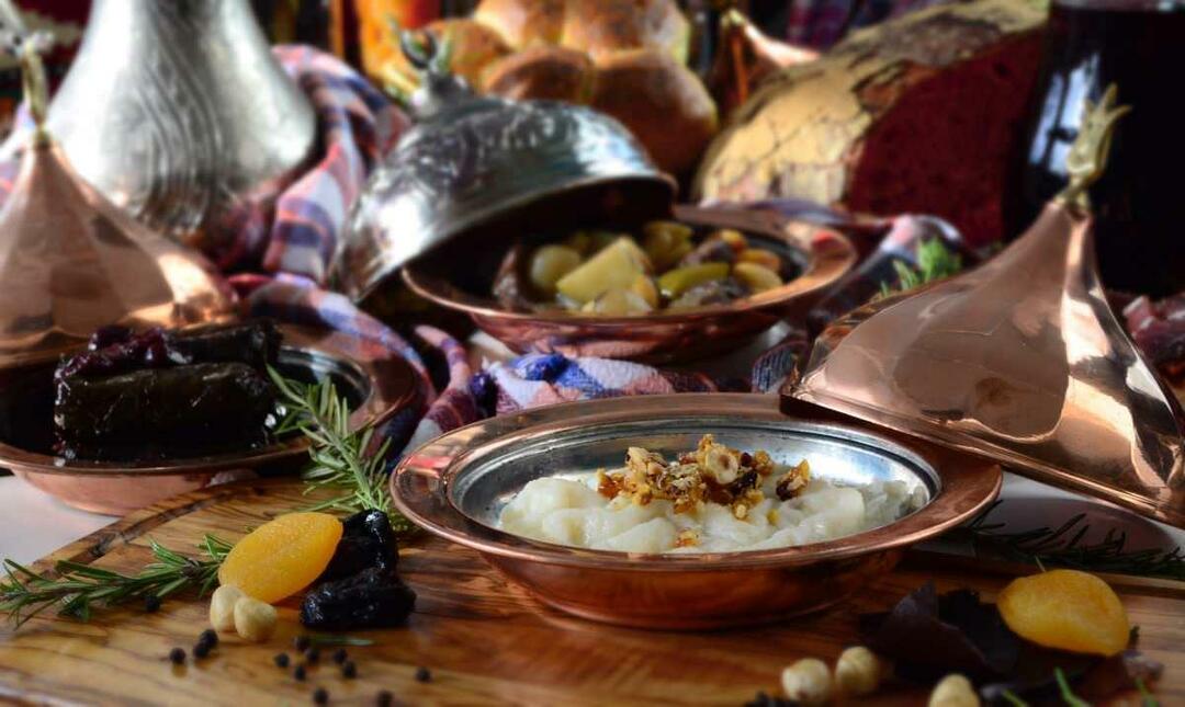 Predstavitev otomanske kuhinje Guler