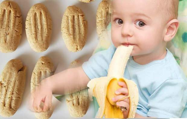 Recept za otroški biskvit iz banane