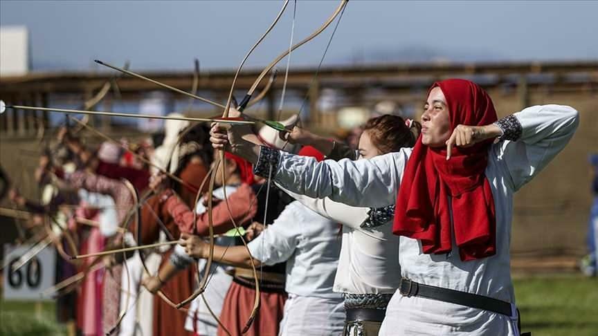 Lokostrelstvo je bilo eden najbolj markantnih športov na 4. nomadskih igrah