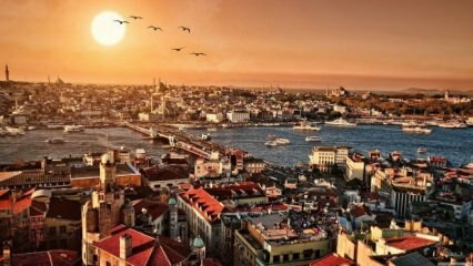 Kje je sedem hribov v Istanbulu?