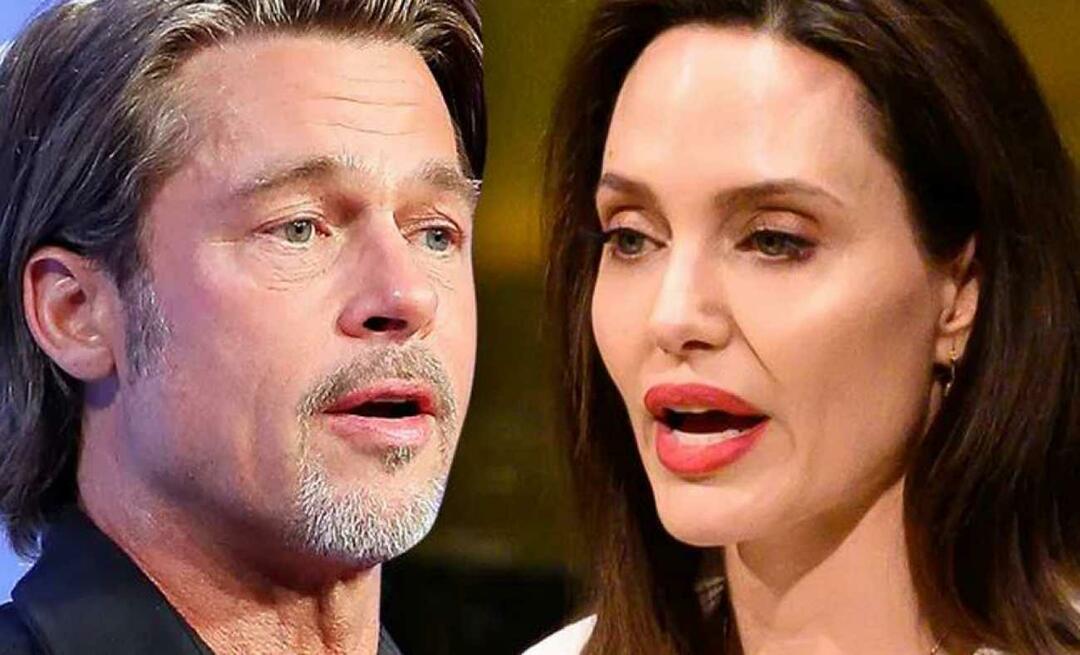 Razkrito skrivno elektronsko sporočilo Angeline Jolie Bradu Pittu! 'Vem, da me nočeš'