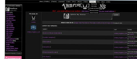 vampirska čudaška mreža