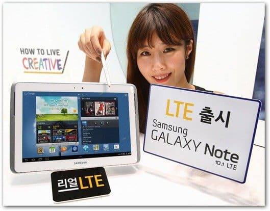 Samsung Galaxy Note 10.1 dobi različico LTE, samo v Koreji