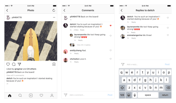 Instagram bo v prihodnjih tednih objavil navojene komentarje na iOS in Android.