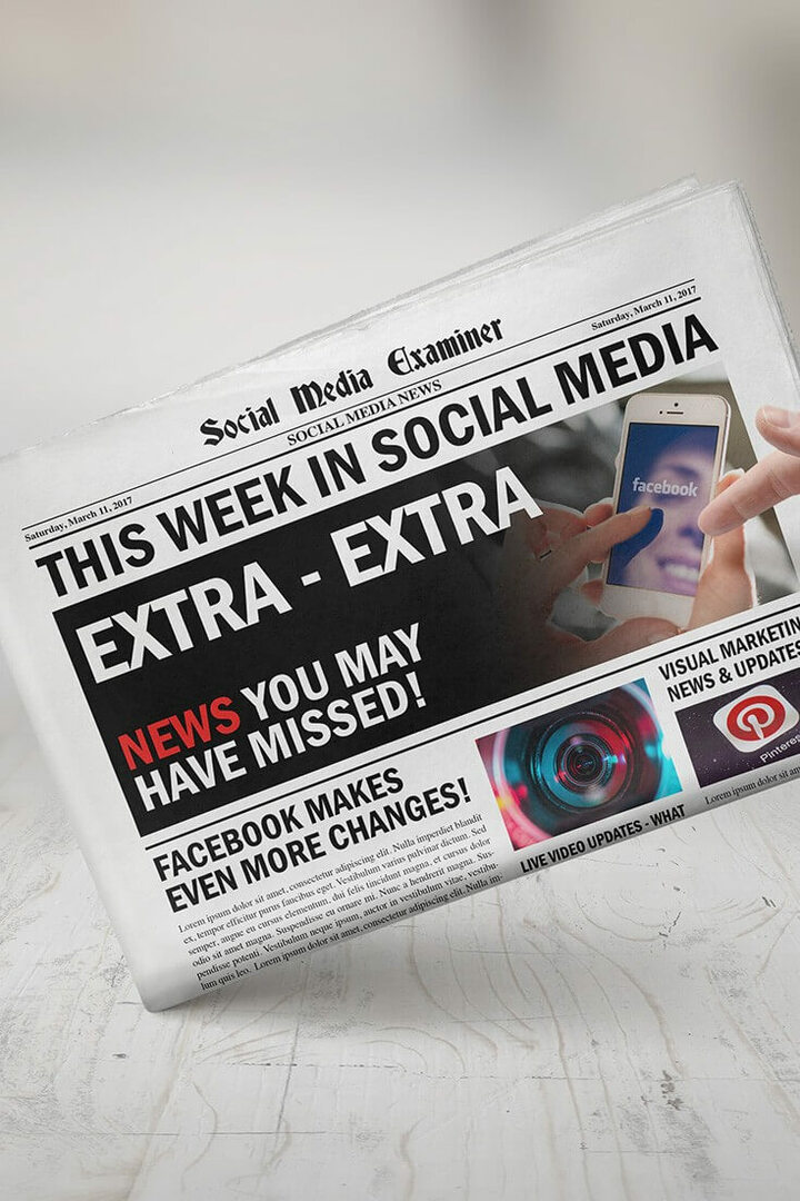 Facebook Messenger Day se uvaja po vsem svetu: Ta teden v družabnih medijih: Social Media Examiner