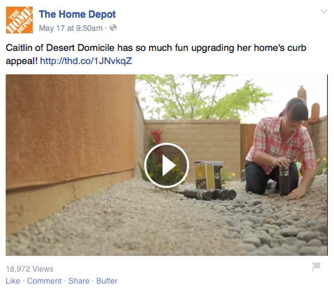 video o domačem skladišču na facebooku
