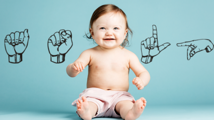 Kaj bi morali storiti dojenčki, ki ne znajo govoriti? Kakšne so prednosti otroškega znakovnega jezika?