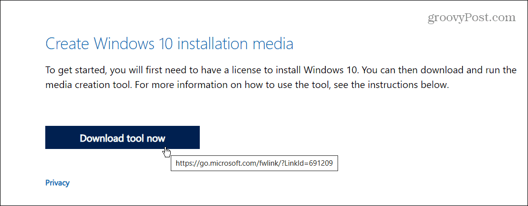 Kako namestiti posodobitev za Windows 10 21H2 november 2021