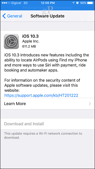 Apple iOS 10.3 - Ali bi morali nadgraditi in kaj je vključeno?