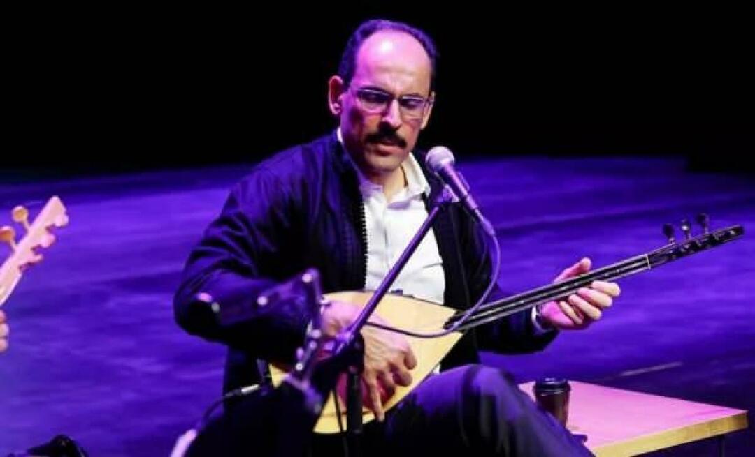 İbrahim Kalın je izvedel nepozaben koncert z 'İrfani Türküsü'!