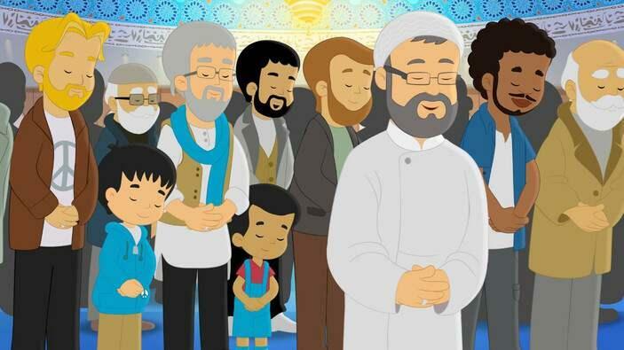 Prizori iz prve epizode animacije Ramadan Moon