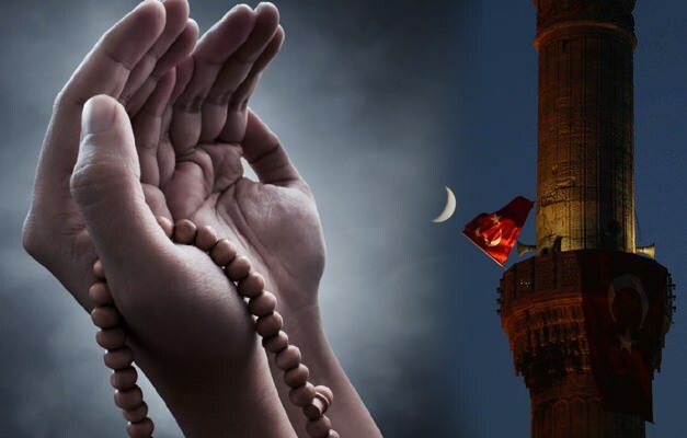 Molitev k molitvi v arabščini in turščini