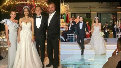Poroka brata Mesut Özil in Amine Gülşe se je zdela plodna!