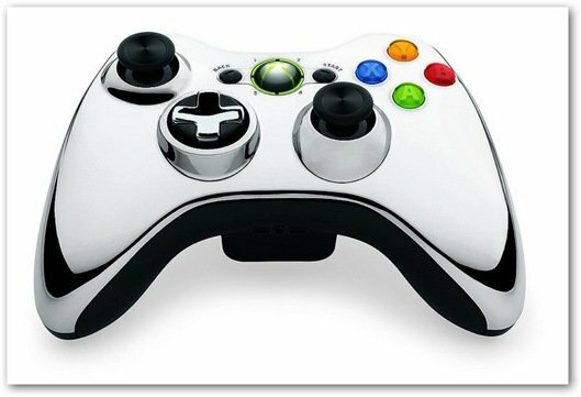 Krmilnik Xbox 360 chrome