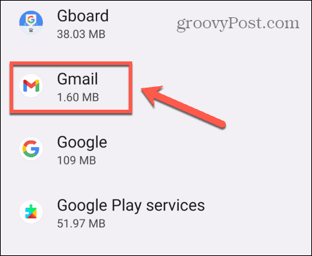 aplikacija gmail za android