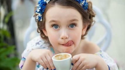 Ali lahko otroci pijejo kavo? Ali je škodljivo?