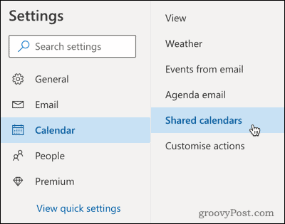 Možnost skupnih koledarjev v Outlooku