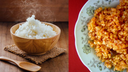 Bulgur ali riž povečujeta težo? Kakšne so prednosti bulgurja in riža? Jesti riž ...