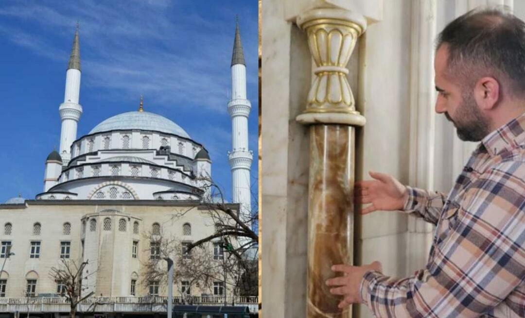 Mošeje Izzet Pasha v Elazigu niso prizadeli 3 potresi, zahvaljujoč njenim ravnotežnim stebrom!