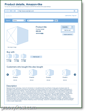 groovy wireframe build v google dokumentih