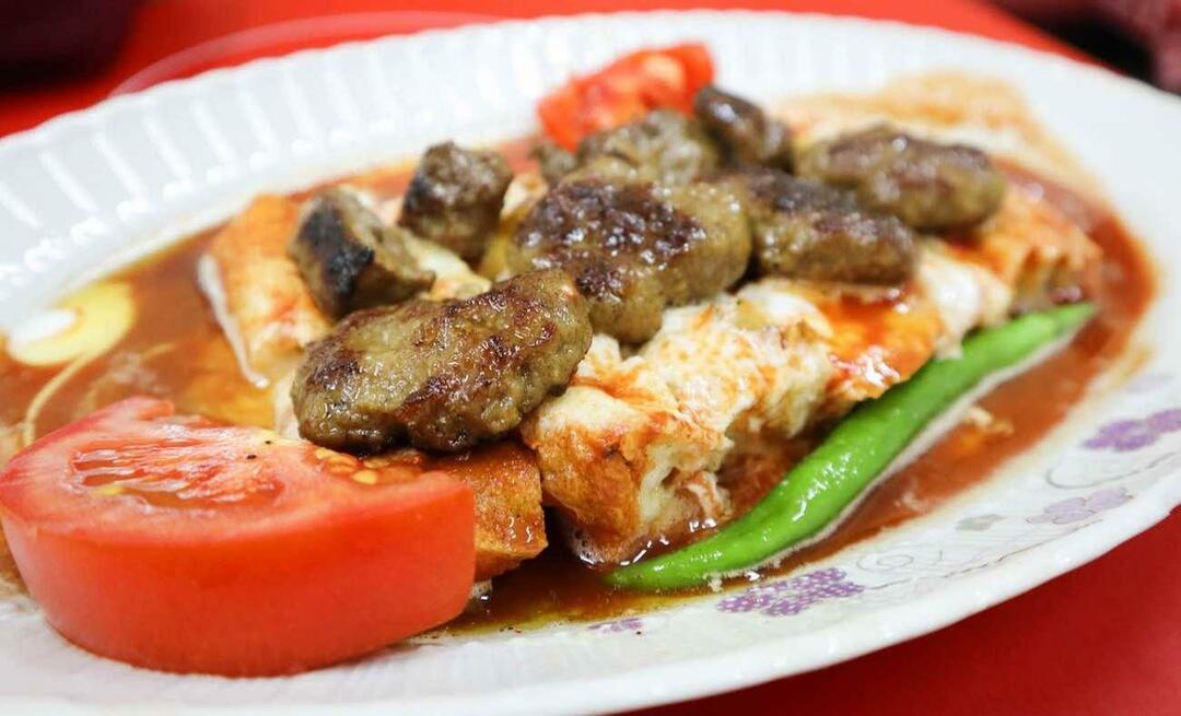 Kako narediti Eskisehir balaban kebab? Recept za kebab iz kuhinje moje neveste