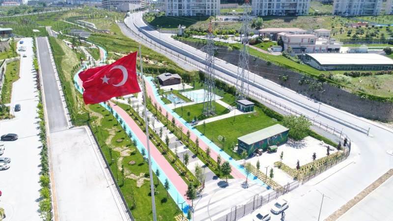 Slika vrta proso Ayazma na uradni spletni strani občine Başakşehir